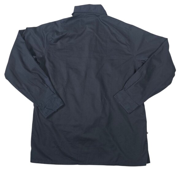 Victorinox Men's L Black Long Sleeve Button-Up Shirt Jacket Swiss Army Knife - Picture 9 of 9